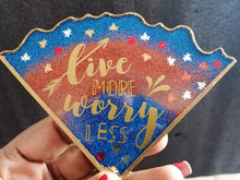 Load image into Gallery viewer, All American Star Agate Coaster