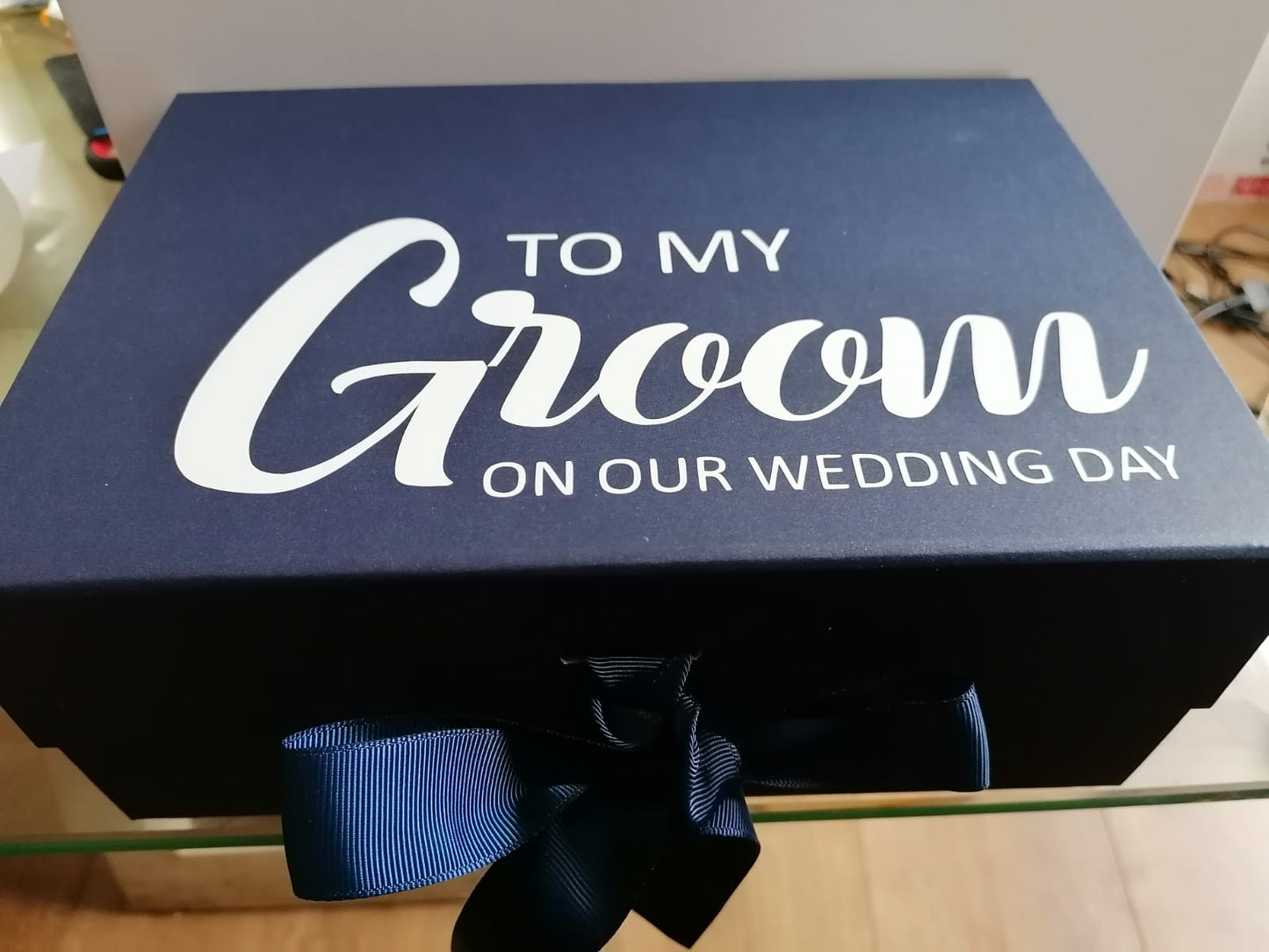 Grooms Proposal Keepsake Box