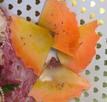 Load image into Gallery viewer, Orange Peel Agate Coaster
