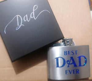 Personalised Gift Box Hip Flask