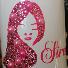 Load image into Gallery viewer, Afro Bling Diamante Mug
