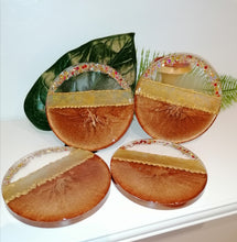 Load image into Gallery viewer, Gold Bling Coaster