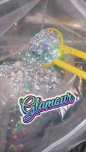 Load and play video in Gallery viewer, Glamour holographic glitter mix