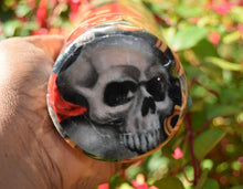 Load image into Gallery viewer, Tattoo Fabric 20oz Day of the Dead Tumbler