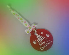 Load image into Gallery viewer, Baby's 1st Christmas baubles