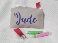 Load image into Gallery viewer, Personalised Make Up Purse