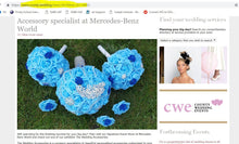 Load image into Gallery viewer, Blue and Bling Bouquet Set