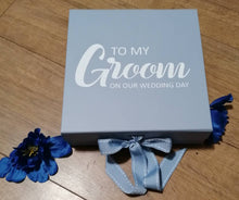 Load image into Gallery viewer, Grooms Wedding Day Gift Box