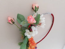 Load image into Gallery viewer, Sunflower Greenery Bouquet Hoop