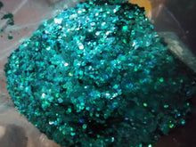 Load image into Gallery viewer, Ocean Blue (Turquoise ) chunky glitter mix
