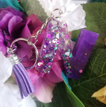 Load image into Gallery viewer, Personalised Letter N keyring