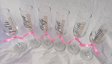 Load image into Gallery viewer, Personalised Champagne Flutes