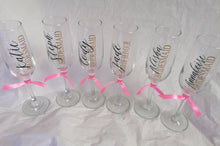 Load image into Gallery viewer, Personalised Champagne Flutes
