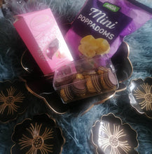 Load image into Gallery viewer, Black Gold Resin Platter bowl and set of 4 matching coasters