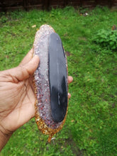 Load image into Gallery viewer, Gold silver mix glitter trinket tray -