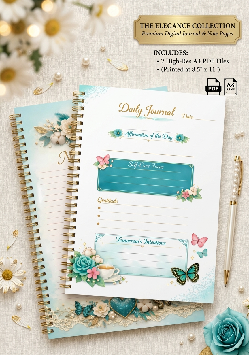 The Elegance Collection – Instant Download (8.5" x 11")