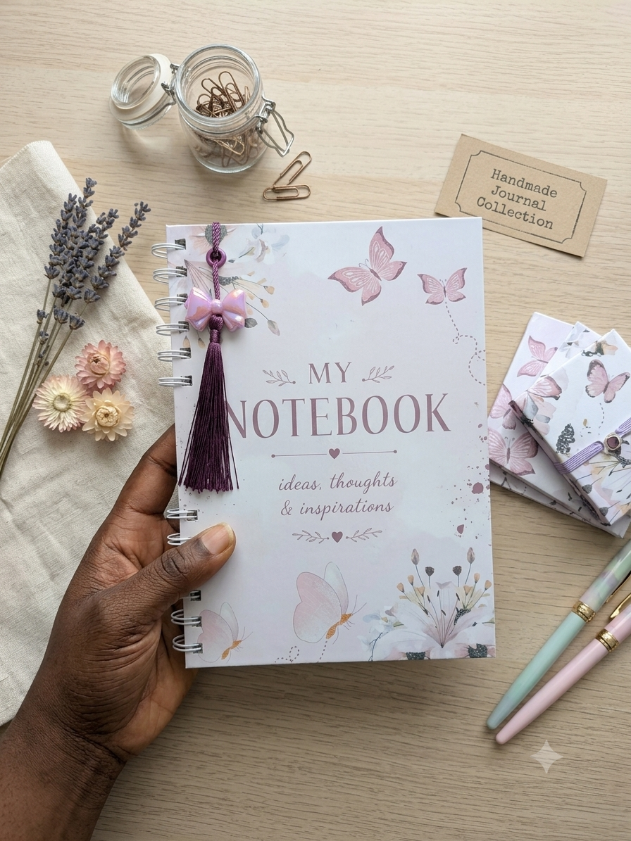 Elegant Butterfly Stationery Gift Set for Journaling, Planning & Everyday Inspiration