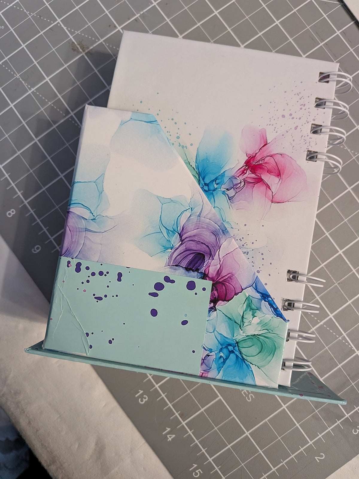 Fluid Ink Art Stationery Bundle | Instant Download (8.5" x 11")