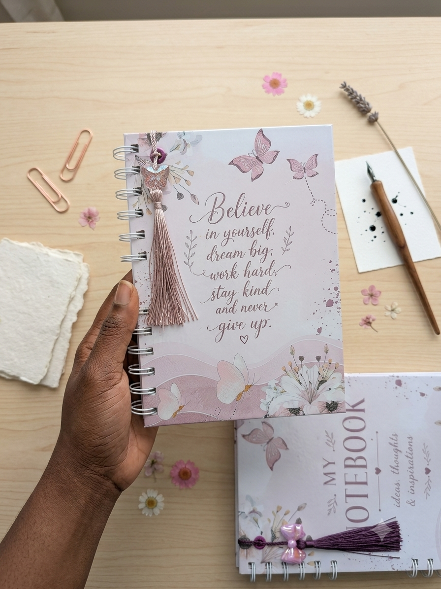 Elegant Butterfly Stationery Gift Set for Journaling, Planning & Everyday Inspiration