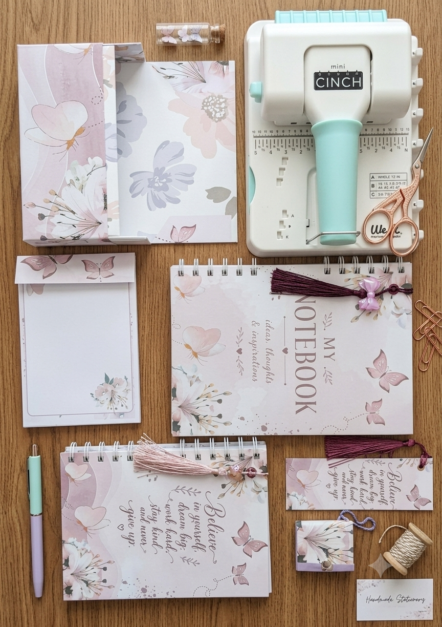 Elegant Butterfly Stationery Gift Set for Journaling, Planning & Everyday Inspiration