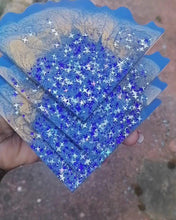 Load and play video in Gallery viewer, Blue Star Agate Coaster
