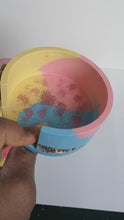 Load and play video in Gallery viewer, Candy coaster set with holder
