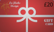 Load image into Gallery viewer, La&#39;flicks Design Gift Card
