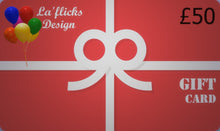 Load image into Gallery viewer, La&#39;flicks Design Gift Card
