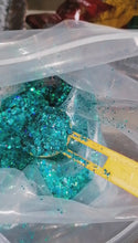 Load and play video in Gallery viewer, Ocean Blue (Turquoise ) chunky glitter mix
