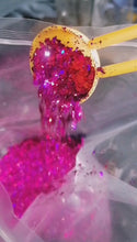 Load and play video in Gallery viewer, Perfectly Pink chunky glitter mix
