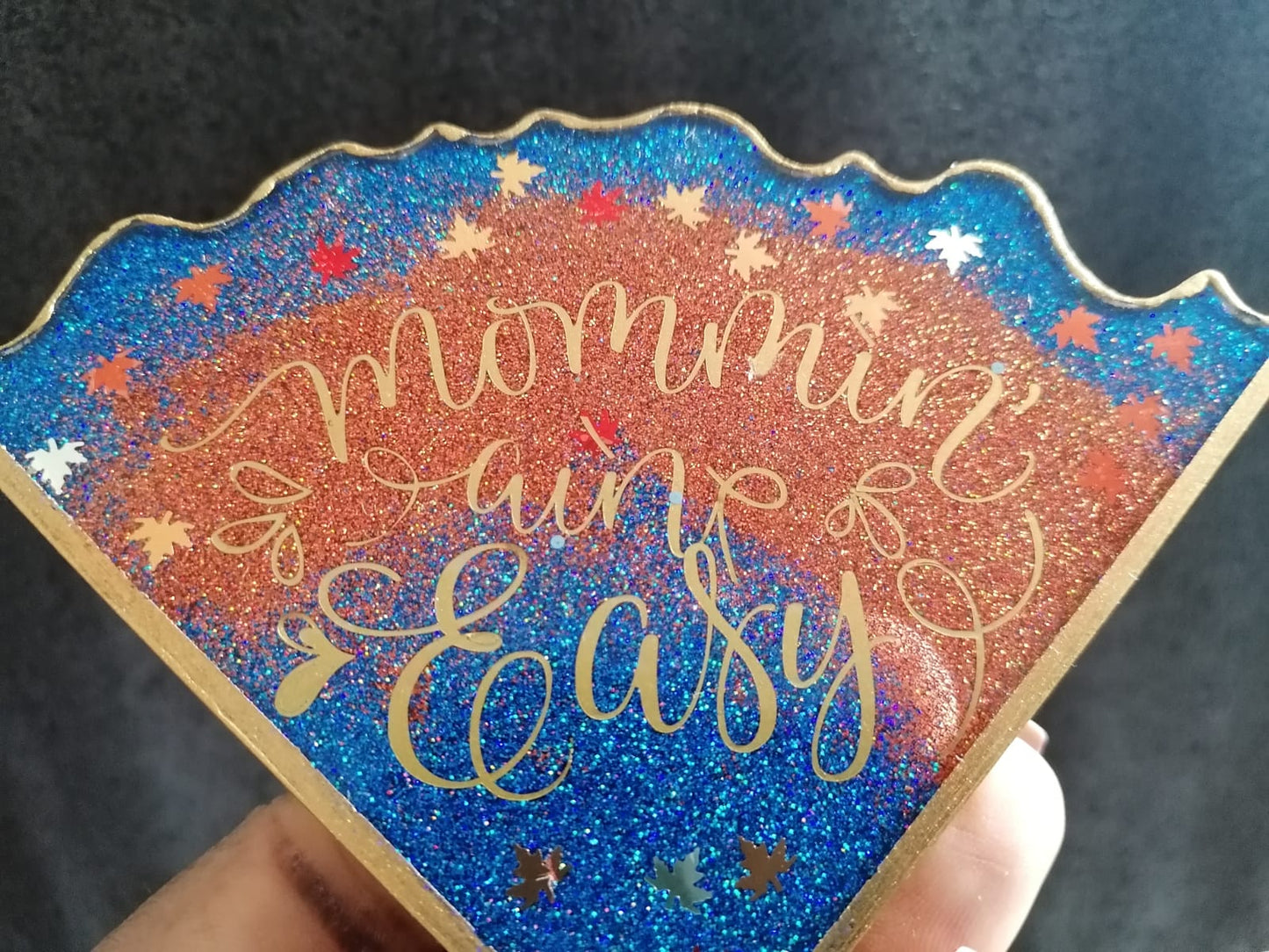 All American Star Agate Coaster