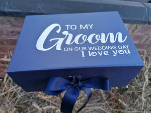 Grooms Proposal Keepsake Box