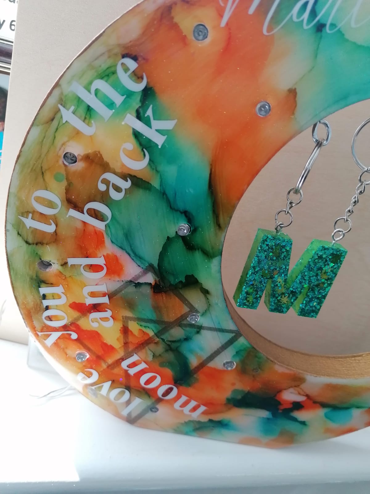 Personalised Crescent Moon Night Lights