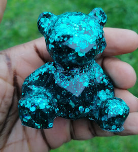 Resin 3D Teddy Bear Ornaments