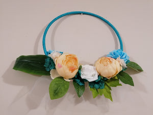 Blue Hoop Bouquet