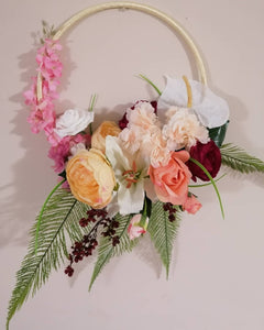 Sunblush Hoop Bouquet