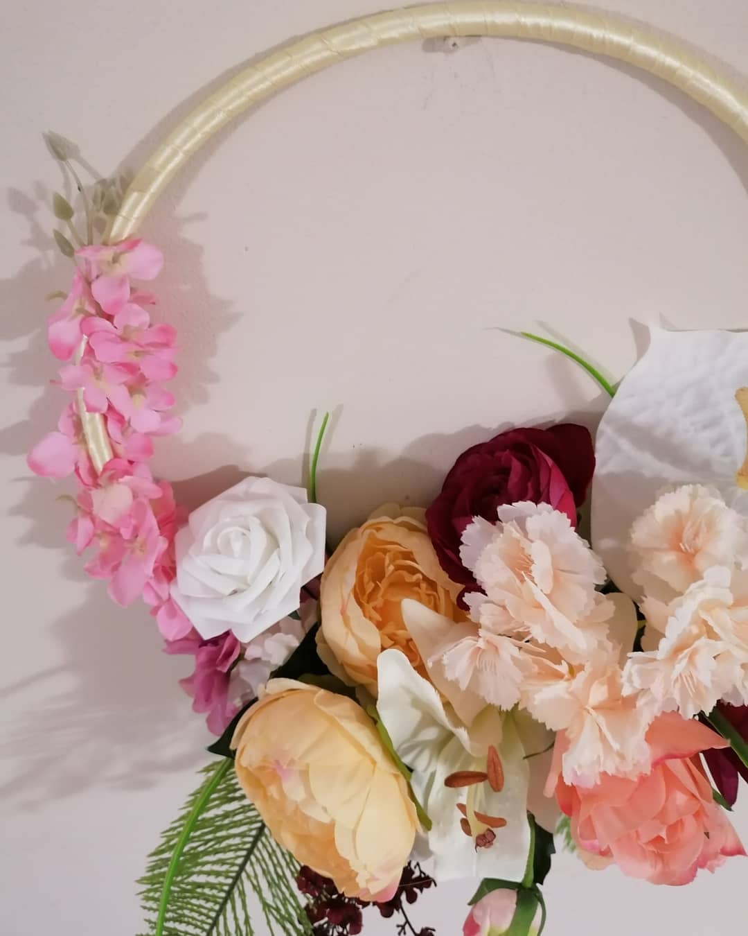Sunblush Hoop Bouquet