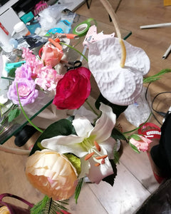 making of bouquet