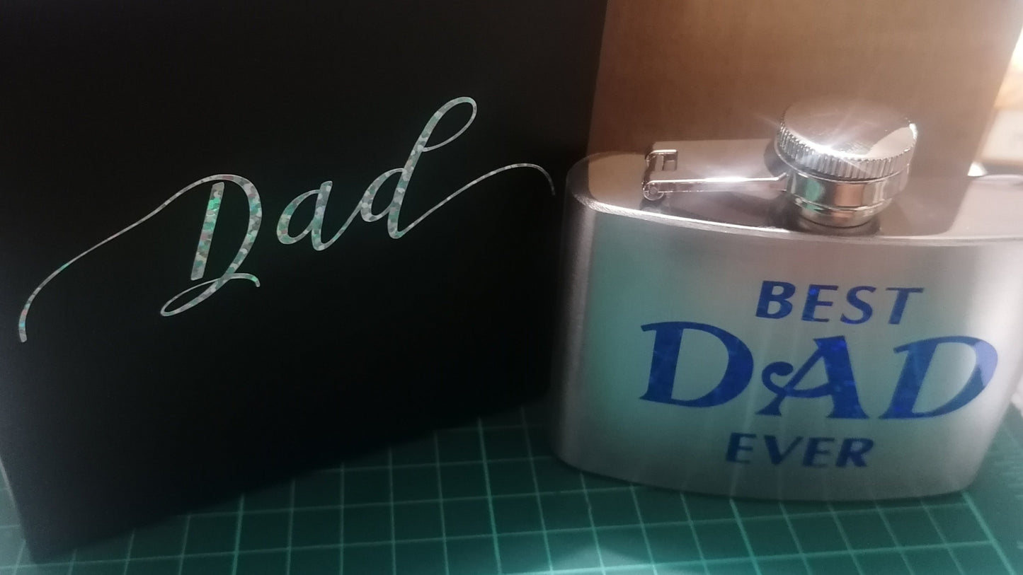 Personalised Gift Box Hip Flask