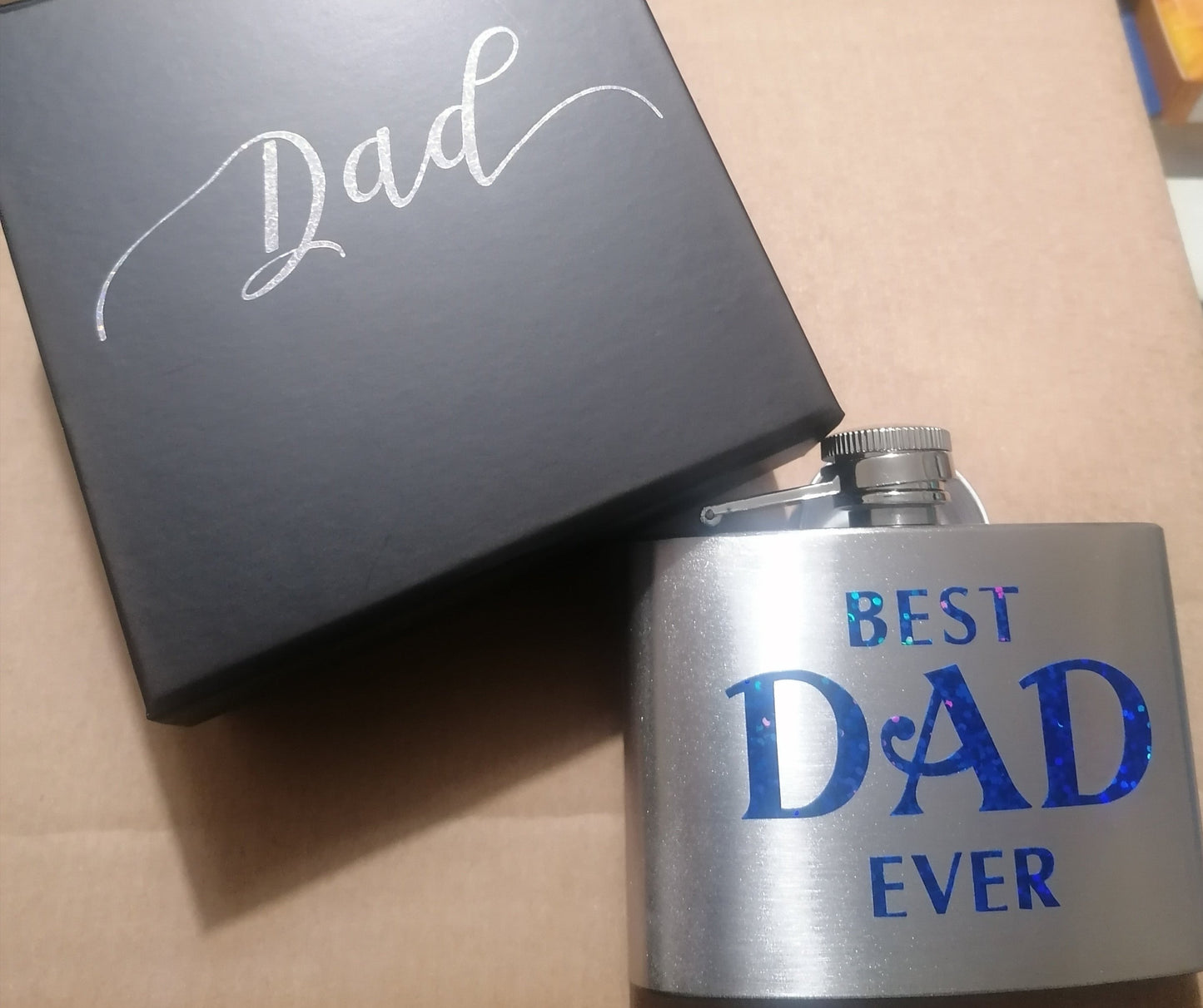 Personalised Gift Box Hip Flask
