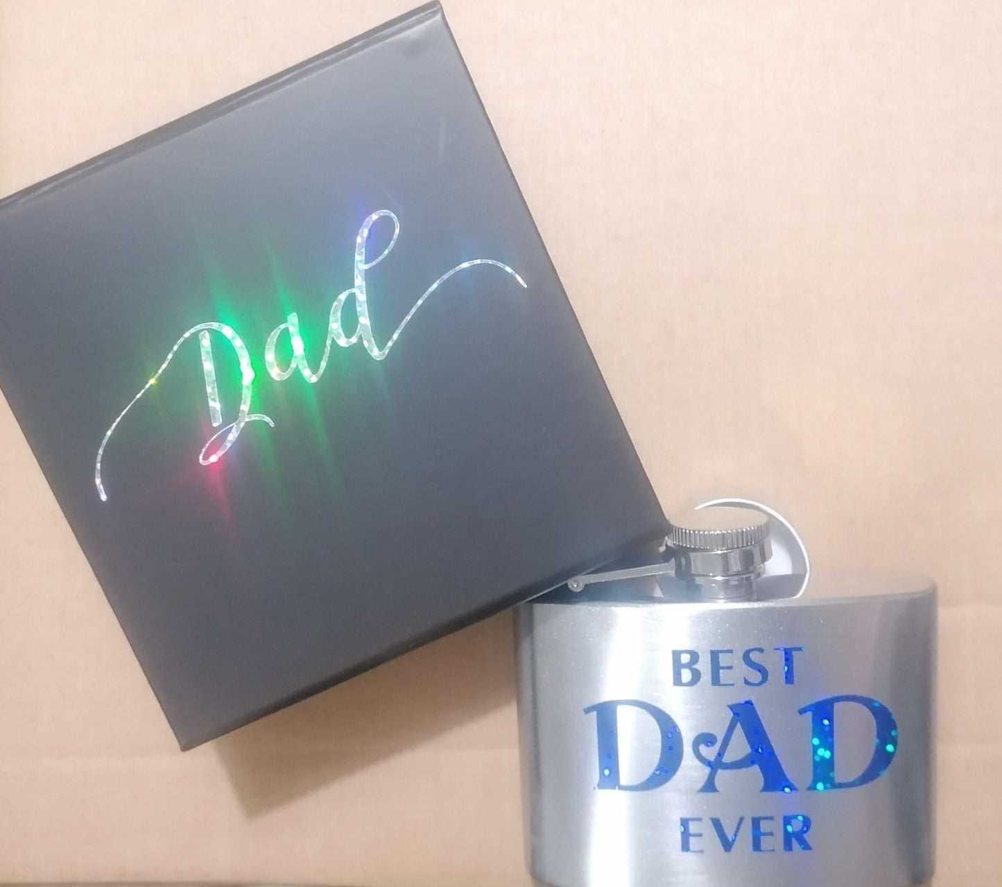 Personalised Gift Box Hip Flask