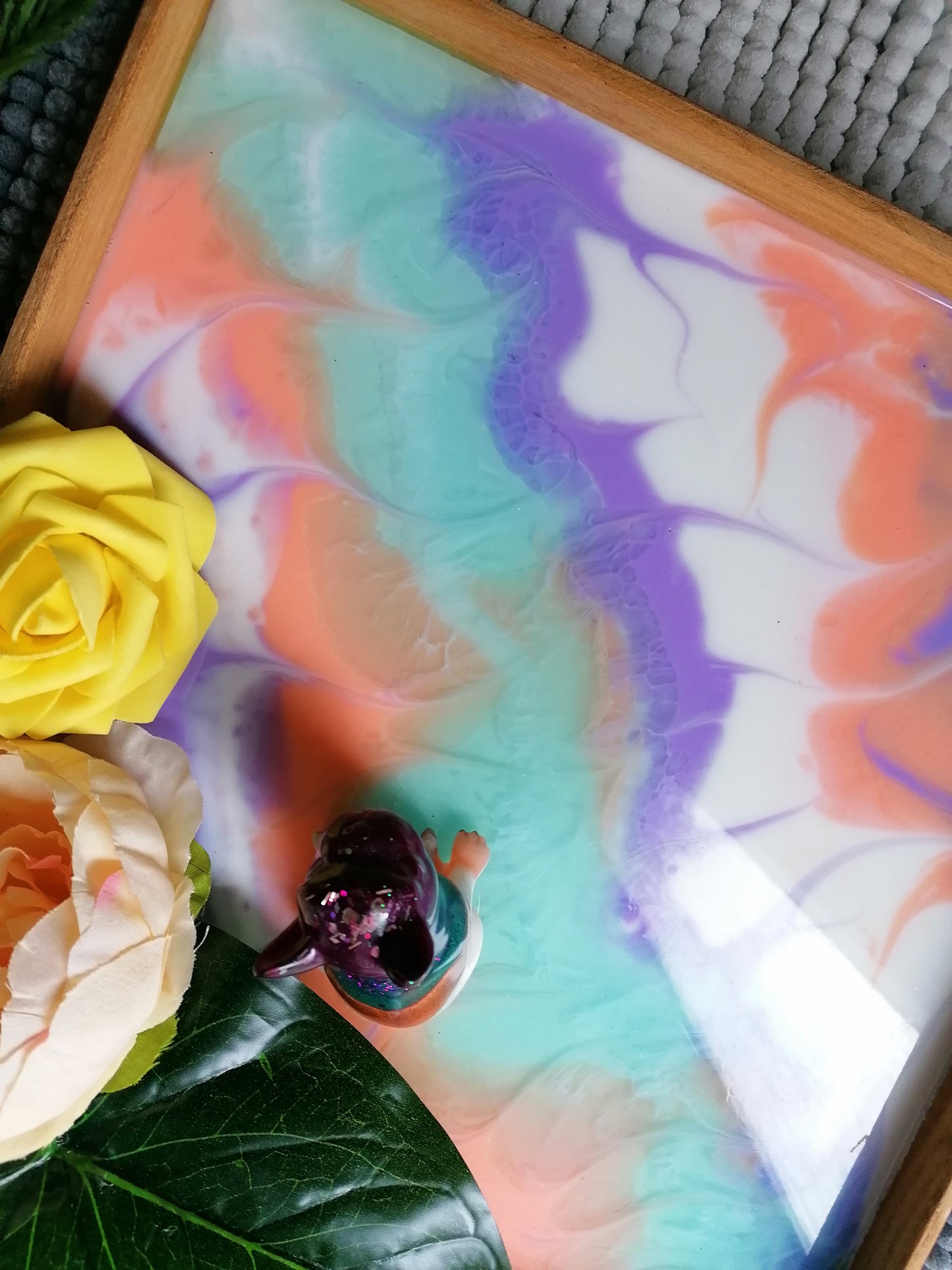 40cm Wooden tray