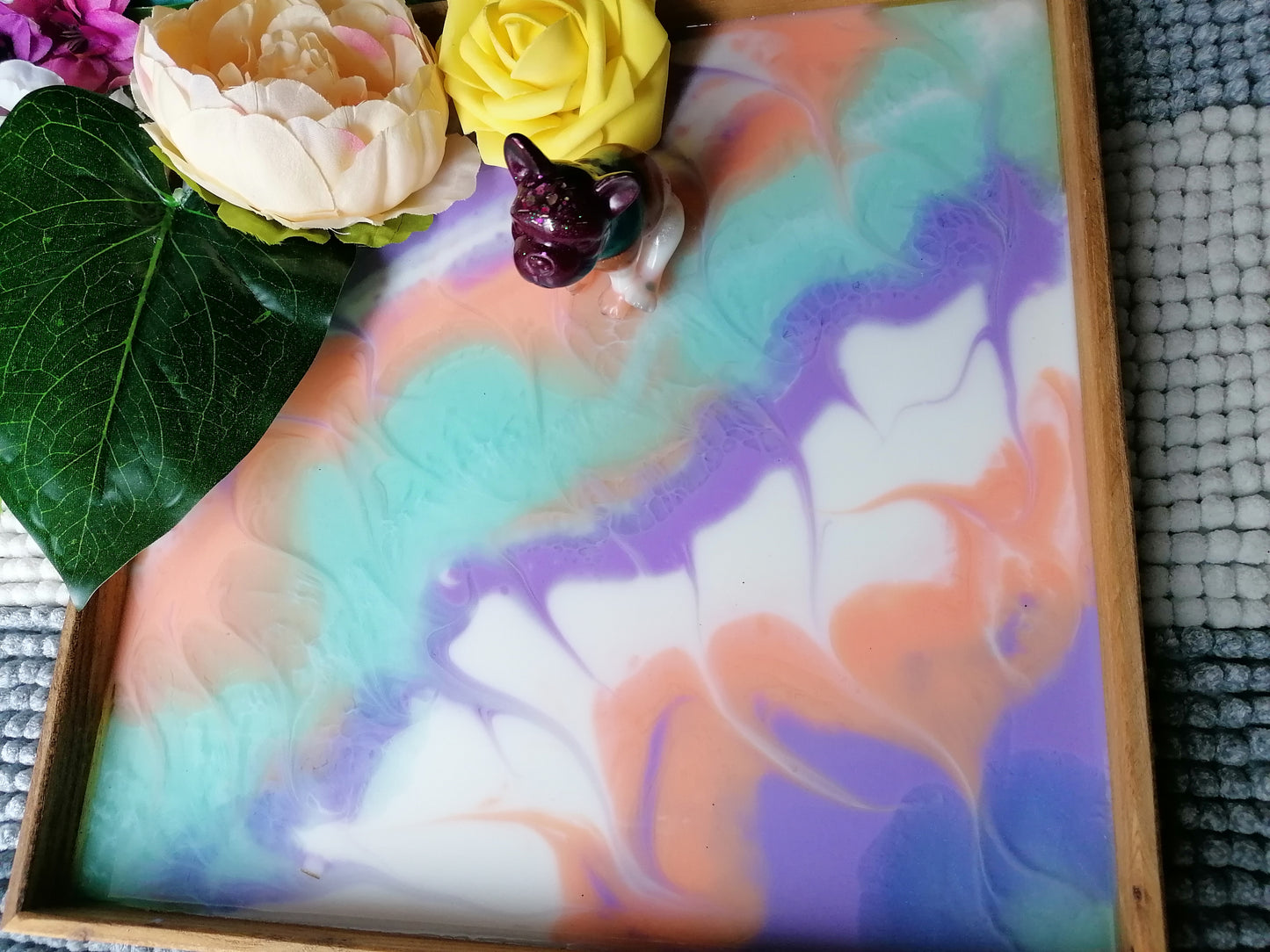40cm Wooden tray