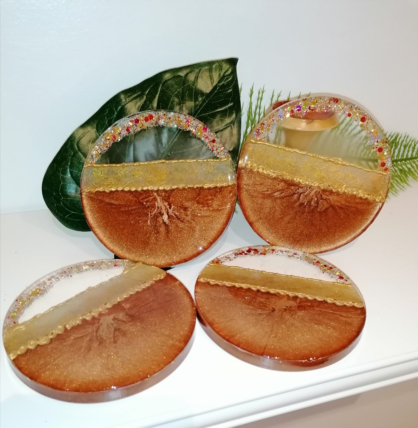 Gold Bling Coaster