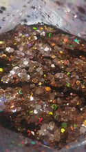 Load and play video in Gallery viewer, Golden Bronze chunky glitter mix
