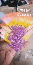 Load and play video in Gallery viewer, Orange Peel Agate Coaster
