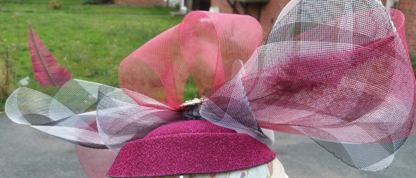Crinoli Trim Headpiece Fascinator