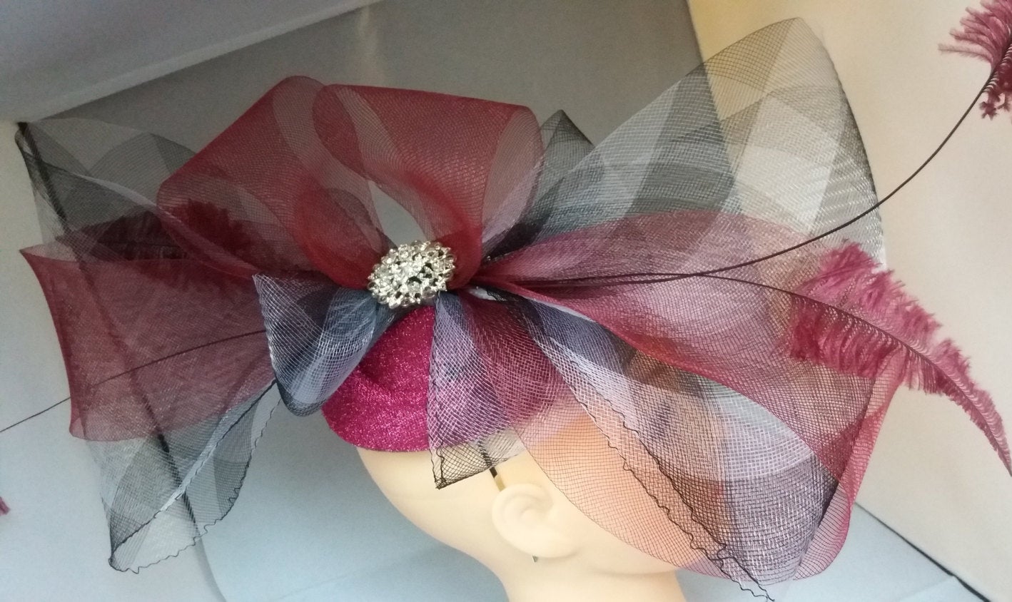 Crinoli Trim Headpiece Fascinator