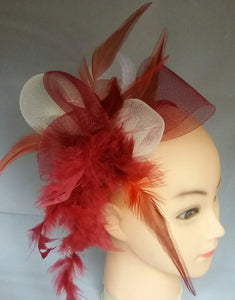 Crinoli two-tone Fascinator