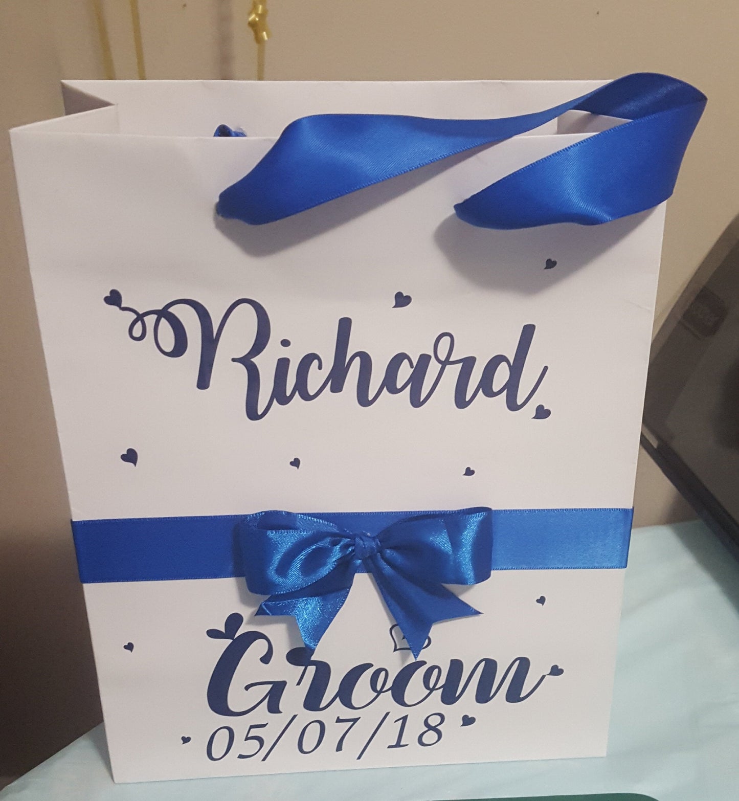 Personalised Wedding Gift Bag